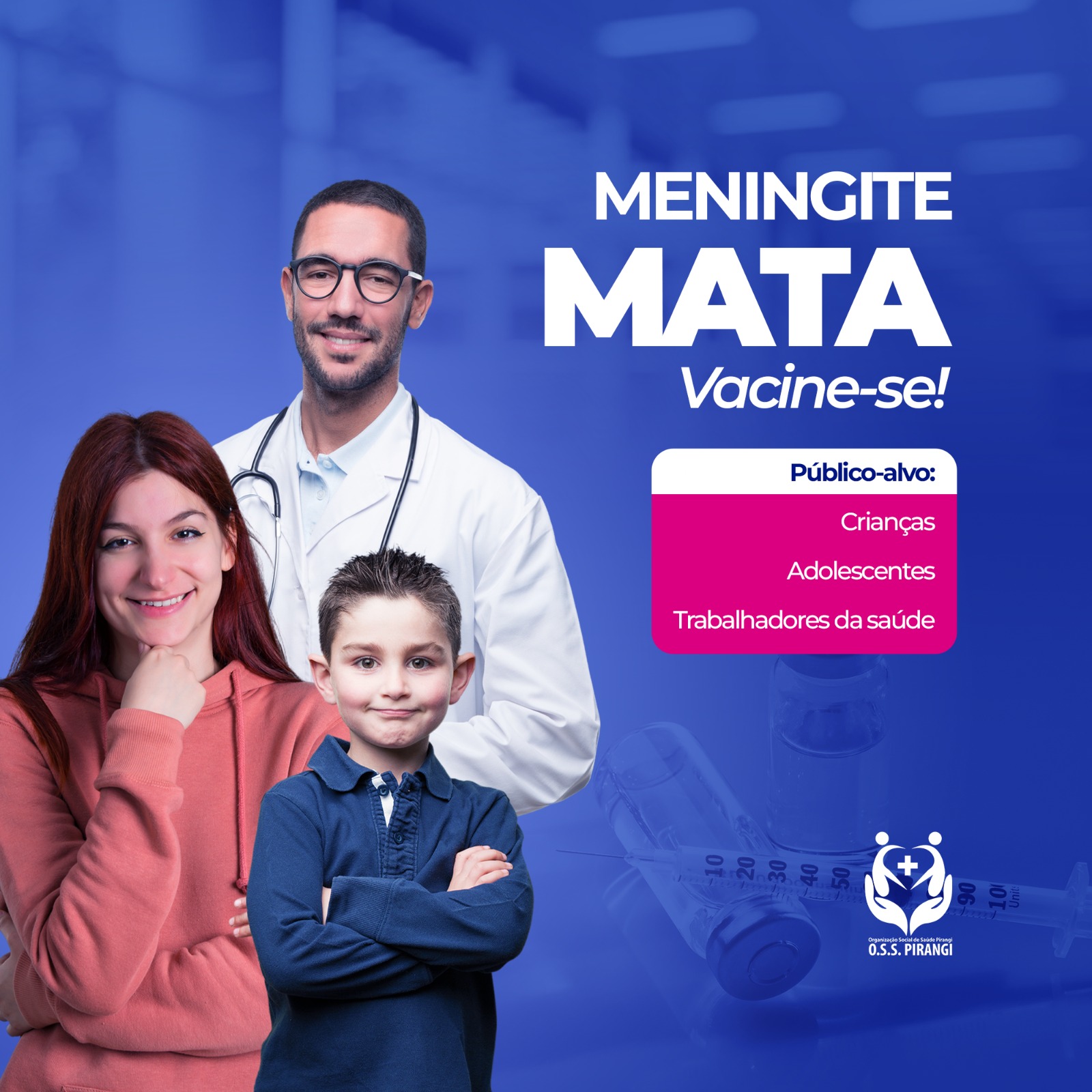 Casos de Meningite em 2023 OSS Pirangi